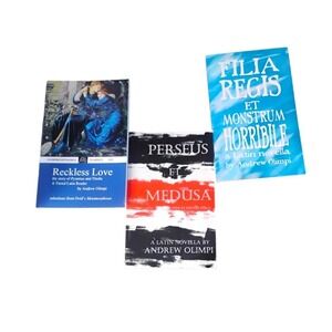 Reckless Love, Perseus & Medusa + Filia Regis Et Monstrum Horrible 3 Latin Books